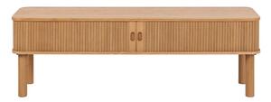 Маса за телевизор от дъб в естествен цвят 140x45 cm Langley – Actona