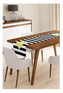 Покривка 45x140 cm Black Stripes – Minimalist Cushion Covers