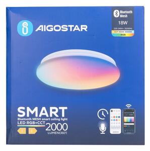 Aigostar LED RGBW баня таванно осветление 18W 230V IP44 с DO