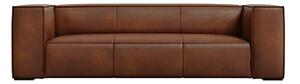 Кафяв кожен диван 227 см Madame - Windsor & Co Sofas