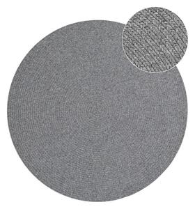 Сив кръгъл външен килим ø 200 cm - NORTHRUGS