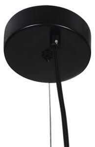 Klausen 111102 - Висящ полилей ABEL 2xE27/11W/230V Ø 28 см черен