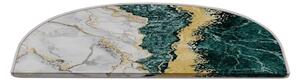 Стъпала за стълби в комплект от 16 брояя в цвят бензин-крем 20x65 cm Golden Marble - Vitaus