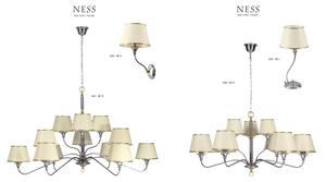 Jupiter 1412 - NESS NE K - Аплик 1xE27/60W/230V