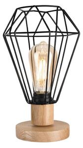Brilagi - Настолна лампа WOODY BASKET 1xE27/60W/230V дъб