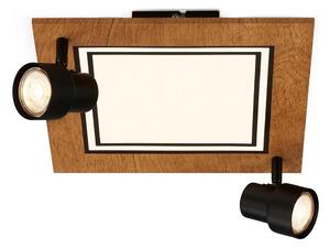 Brilo - LED таванно осветително тяло LED/12W/230V + 2xGU10/9W 3000K