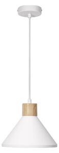 Ledvance - Пендел DECOR PLASTER 1xE27/25W/230V Ø 22 см гипс бял