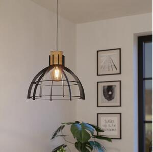 Eglo 43769 - Пендел STILLINGTON 1xE27/40W/230V черен