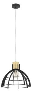 Eglo 43769 - Пендел STILLINGTON 1xE27/40W/230V черен