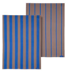 Памучни кърпи за съдове в комплект 2 бр. 50x70 cm Stripes – Mette Ditmer Denmark