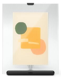 Черна стъклена стояща рамка 16x20 cm Flute – Umbra