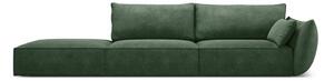 Тъмнозелен шезлонг (десен ъгъл) Vanda – Mazzini Sofas