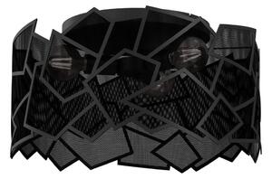Плафон CAMO 3xE27/15W/230V черен