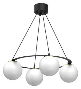 Пендел BALLO 4xE27/15W/230V черен/бял