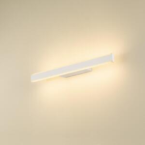 SLV LED стенна лампа за баня One Linear, 52 cm, бяла, метал, CCT, Затъмняване, Бял, Баня, Алуминий, Модерен