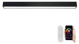 Immax NEO 07256L - LED Димируема лампа LUNGO 38W/230V Wi-Fi Tuya черен + д.у