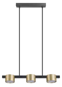 LED Пендел MIRELLA 3xGX53/6W/230V златист/черен