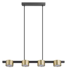 LED Пендел MIRELLA 4xGX53/6W/230V златист/черен