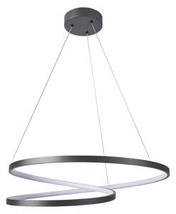 LED Пендел ZEFIRA LED/52W/230V 4000K Ø 60 см антрацит
