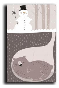 Детска картина 45x70 cm Winter - Wallity