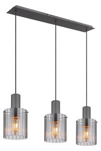 Globo 15904-3H - Пендел TULIVAR 3xE27/40W/230V сив
