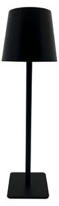 LED регулируема настолна лампа с докосване LED/5W/5V USB 1200 mAh черна