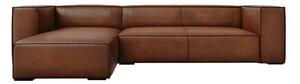 Ъглов диван от кафява кожа (ляв ъгъл) Madame - Windsor & Co Sofas