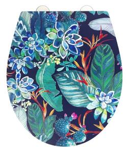 Тоалетна седалка с автоматично затваряне 37,5 x 44,5 cm Manaus - Wenko