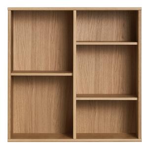 Висяща библиотека от декор от дъб в естествен цвят 70x70 cm Mistral – Hammel Furniture