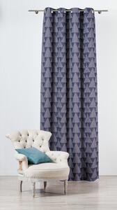 Синьо-сива завеса 130x260 cm Zatapa - Mendola Fabrics