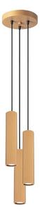 Sollux SL.1557 - Пендел KARBON 3xGU10/10W/230V златист