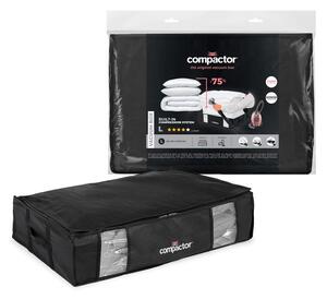 Черна кутия за съхранение под леглото XXL Black Edition 3D, 145 л - Compactor