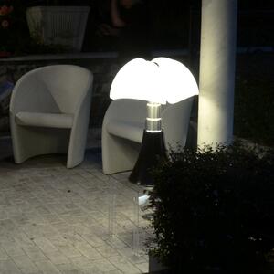Martinelli Luce Pipistrello - Настолна лампа черна, Бял, Дневна/трапезария, Метал, Дизайн