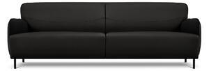 Диван от черна кожа , 235 x 90 cm Neso - Windsor & Co Sofas