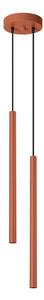 Sollux SL.1525 - Пендел PASTELO 2xG9/8W/230V червен
