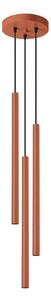 Sollux SL.1527 - Пендел PASTELO 3xG9/8W/230V червен