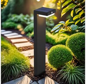 Solight WO7202 - LED Соларна лампа със сензор PALERMO LED/5W/2000mAh IP54 черен