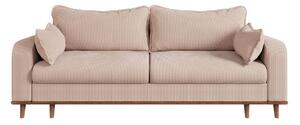Бежов диван от рипсено кадифе 220 cm Beata – Ropez
