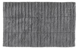 Сива постелка за баня 80x50 cm Tiles - Zone
