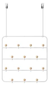 Бяла метална закачалка за врата 36 cm Estique - Umbra