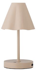 Бежова LED затъмняваща се настолна лампа с метален абажур (височина 28 cm) Lianna – Bloomingville