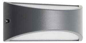 Redo 90191 - LED Екстериорен аплик SCUDO LED/10W/230V 3000K IP54 антрацит