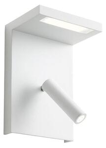 Redo 01-1499 - LED Стенен спот AGOS LED/6W/230V + LED/3,2W USB бял