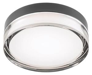 Redo 01-3733 - LED таванен осветител FRISBI LED/8W/230V IP44 черен