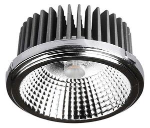 LED Спот за вграждане LED/20W/230V 6400K Ø 11 см лъскав хром