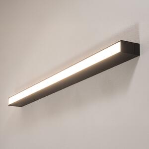 BEGA LED външна стенна лампа 24320 K3 DALI графит, алуминиево стъкло, Затъмняване, Сив, Алуминий, Модерен