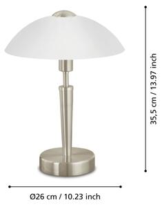 Eglo 85104 - Димируема настолна лампа SOLO 1 1xE14/40W/230V