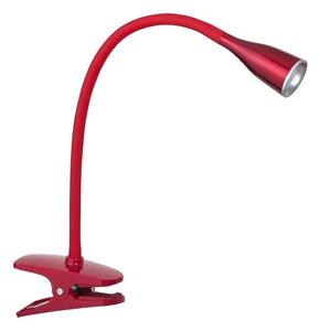 Rabalux 4198 - LED Настолна лампа на клипс JEFF 1xLED/4,5W/230V червена