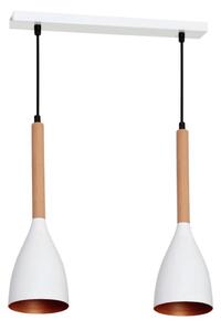Полилей на верижка MUZA 2xE27/60W/230V