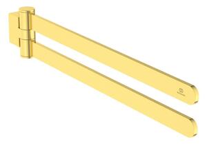 Стенна метална поставка за кърпи в златисто Conca – Ideal Standard